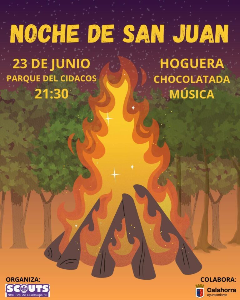 Hoguera Chocolatada Y M Sica Para Celebrar La Noche De San Juan El