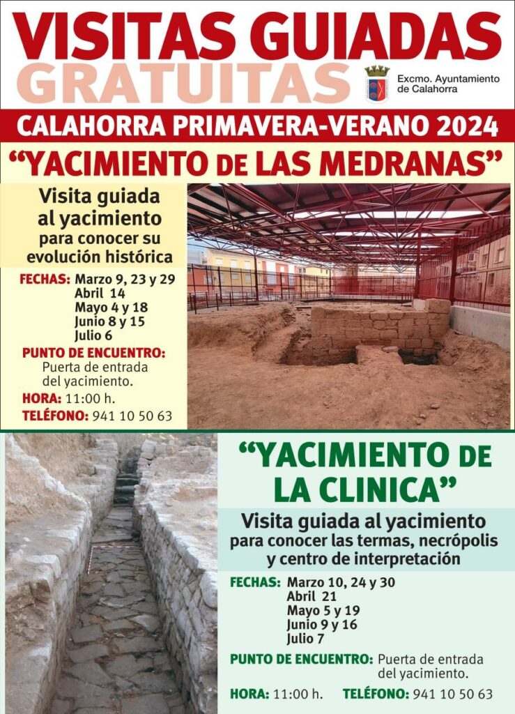 El Ayuntamiento De Calahorra Programa 9 Visitas Guiadas Y Gratuitas Al