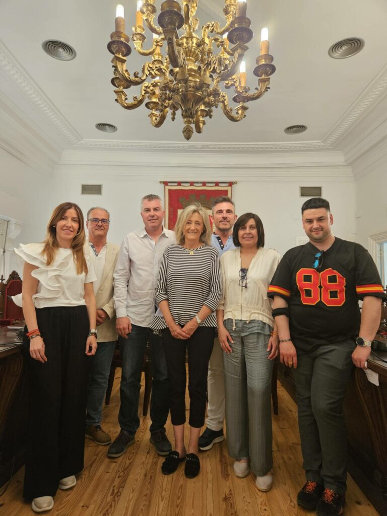Encuentro institucional entre la alcaldesa de Calahorra y la nueva ...